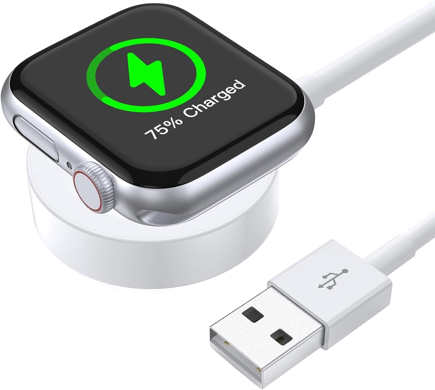 Apple Watch Magnetic Fast Charger to USB-C view 2