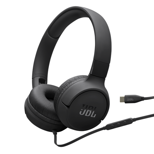 JBL Tune 520C USB-C Wired Hi-Res On-Ear Headphones